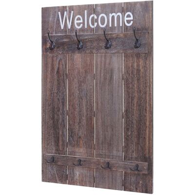 MCW Wandgarderobe C89 Welcome Shabby Braun Shabby MCW Wandgarderobe C89 Welcome Shabby Braun Shabby
