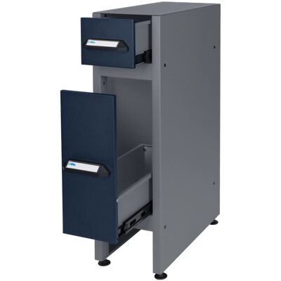 Küpper Einbauschrank mit 2 Schubladen 79,5 x 23 x 47,5 cm Dunkelblau Küpper Einbauschrank mit 2 Schubladen 79,5 x 23 x 47,5 cm Dunkelblau