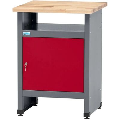 Küpper Werkbank Eintürig mit 1 Fach 84 x 60 x 60 cm Dunkelrot Küpper Werkbank Eintürig mit 1 Fach 84 x 60 x 60 cm Dunkelrot