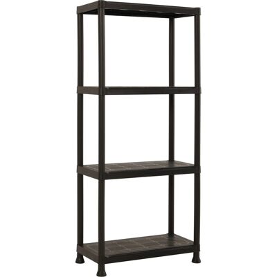OBI Kunststoffregal XS-60 Schwarz 135 cm x 60 cm x 30 cm OBI Kunststoffregal XS-60 Schwarz 135 cm x 60 cm x 30 cm