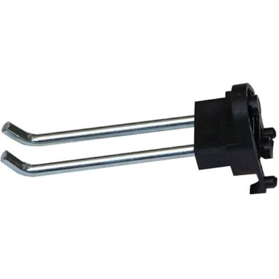 Küpper Systemhalter 7,5 cm Silber-Schwarz 4 Stück Küpper Systemhalter 7,5 cm Silber-Schwarz 4 Stück