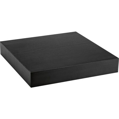 Wandregal Carlton 24 cm x 24 cm x 3,8 cm Schwarz Wandregal Carlton 24 cm x 24 cm x 3,8 cm Schwarz