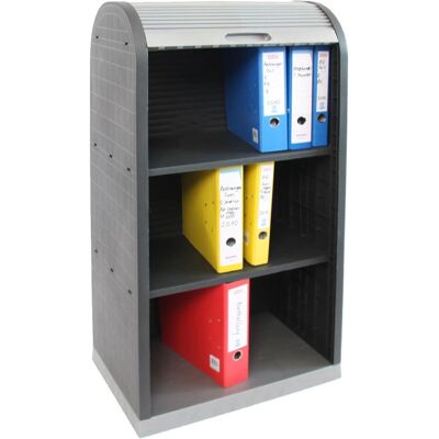 MCW Universal Kunststoff Rollladenschrank Büro Jalousie 120x58x38cm MCW Universal Kunststoff Rollladenschrank Büro Jalousie 120x58x38cm