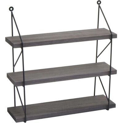 MCW Wandregal K78 40x40x13cm Dunkelgrau MCW Wandregal K78 40x40x13cm Dunkelgrau