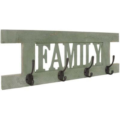 MCW Wandgarderobe C60 Family Shabby-Look Grün Shabby MCW Wandgarderobe C60 Family Shabby-Look Grün Shabby
