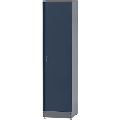 Küpper Hochschrank Eintürig mit 4 Fachböden 180 x 45,5 x 45 cm Dunkelblau Küpper Hochschrank Eintürig mit 4 Fachböden 180 x 45,5 x 45 cm Dunkelblau