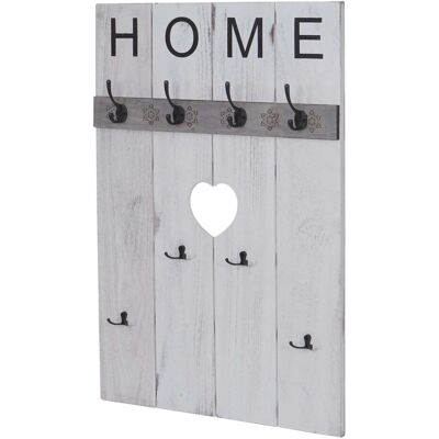 MCW Wandgarderobe C89 Home Shabby-Look Weiß Shabby MCW Wandgarderobe C89 Home Shabby-Look Weiß Shabby