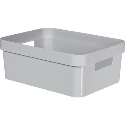 Curver Box Infinity 26,6 cm x 35,6 cm x 13,6 cm Grau Curver Box Infinity 26,6 cm x 35,6 cm x 13,6 cm Grau