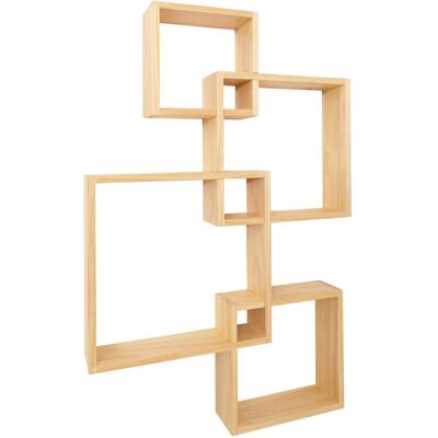 MCW Wandregal P23 4 Regale Natur MCW Wandregal P23 4 Regale Natur