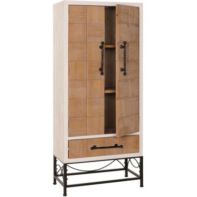 MCW Hochschrank N30 Massiv-Holz MDF 167x72x41cm MCW Hochschrank N30 Massiv-Holz MDF 167x72x41cm