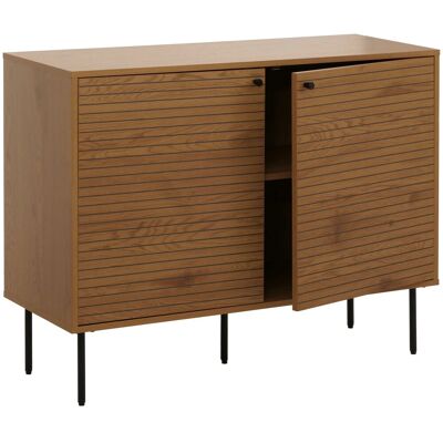 MCW Sideboard N78 Skandinavischer Stil Metall Holz Melamin 86x110x40cm Natur MCW Sideboard N78 Skandinavischer Stil Metall Holz Melamin 86x110x40cm Natur