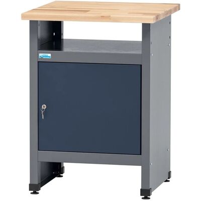 Küpper Werkbank Eintürig mit 1 Fach 84 x 60 x 60 cm Dunkelblau Küpper Werkbank Eintürig mit 1 Fach 84 x 60 x 60 cm Dunkelblau