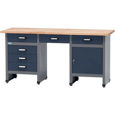 Küpper Werkbank-Komplett-Set 1,70 m Dunkelblau Küpper Werkbank-Komplett-Set 1,70 m Dunkelblau