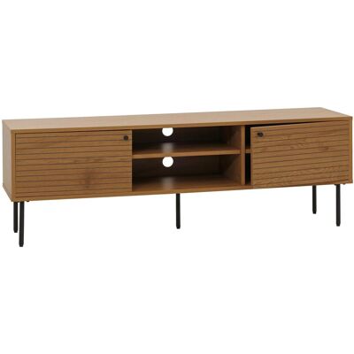MCW TV-Rack N78 Skandinavischer Stil Metall Holz Melamin 50x150x40cm Natur MCW TV-Rack N78 Skandinavischer Stil Metall Holz Melamin 50x150x40cm Natur