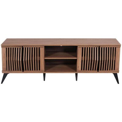 MCW TV-Rack M45 3D-Design Staufächer 55x166x41cm MCW TV-Rack M45 3D-Design Staufächer 55x166x41cm