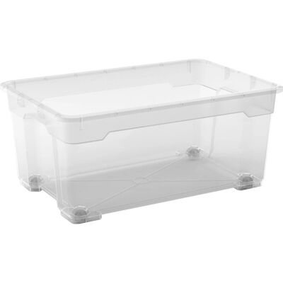 OBI Allzweckbox Santos L 26 cm x 38 cm x 56,5 cm 40 l Transparent OBI Allzweckbox Santos L 26 cm x 38 cm x 56,5 cm 40 l Transparent