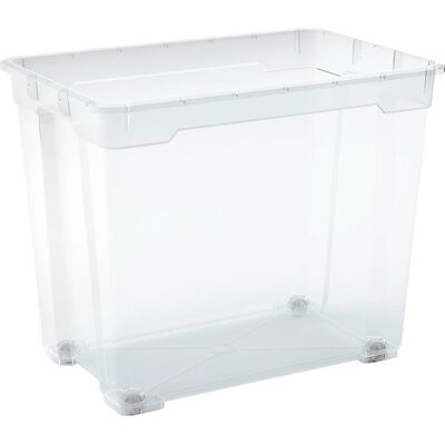 OBI Allzweckbox Santos XXL 47 cm x 38 cm x 56,5 cm 78 l Transparent OBI Allzweckbox Santos XXL 47 cm x 38 cm x 56,5 cm 78 l Transparent