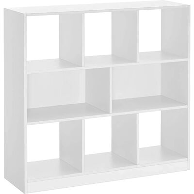 Songmics Bücherregal Custos 8 Fächer Weiß Songmics Bücherregal Custos 8 Fächer Weiß