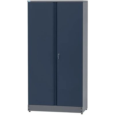Küpper Hochschrank 2-Türig mit 4 Fachböden 180 x 91 x 45 cm Dunkelblau Küpper Hochschrank 2-Türig mit 4 Fachböden 180 x 91 x 45 cm Dunkelblau