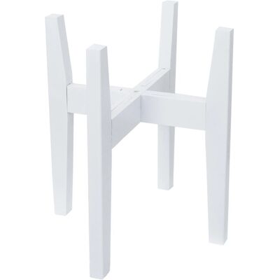 MCW Bambus Pflanzenständer Q31 Verstellbar 30x27-37cm Weiß MCW Bambus Pflanzenständer Q31 Verstellbar 30x27-37cm Weiß