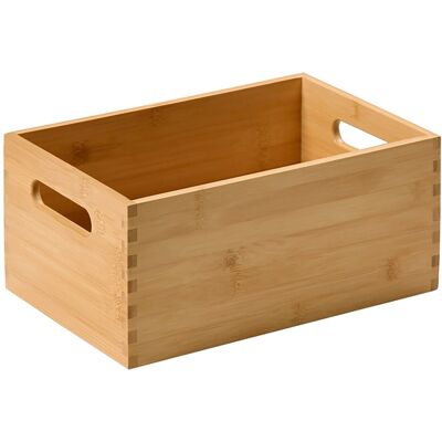 Kesper Aufbewahrungsbox Bambus Klein 28,5 cm x 18,5 x 13 cm Kesper Aufbewahrungsbox Bambus Klein 28,5 cm x 18,5 x 13 cm