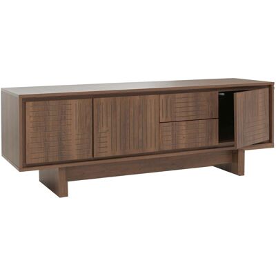 MCW TV-Rack O34 Melamin 51,5x150x39,5cm Braun MCW TV-Rack O34 Melamin 51,5x150x39,5cm Braun