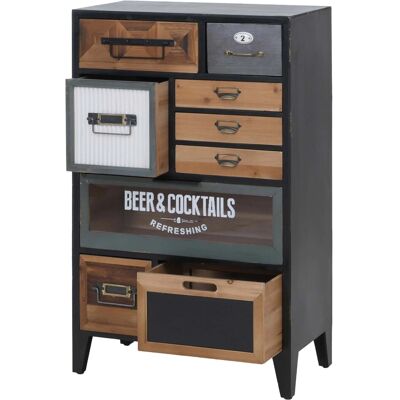 MCW Apothekerkommode Q25 Zweiseitige Schubladenfronten Vintage/Shabby 95x58x32cm MCW Apothekerkommode Q25 Zweiseitige Schubladenfronten Vintage/Shabby 95x58x32cm