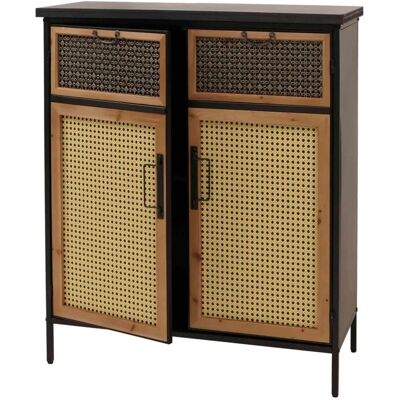 MCW Apothekerkommode O79 Rattanoptik MCW Apothekerkommode O79 Rattanoptik