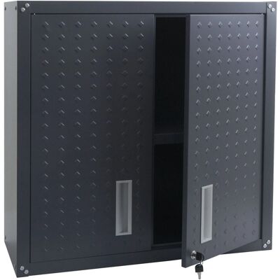 MCW Hängeschrank O52 Abschließbar Stahl 77x77x31cm Dunkelgrau MCW Hängeschrank O52 Abschließbar Stahl 77x77x31cm Dunkelgrau