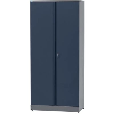 Küpper Materialschrank 2-Türig mit 10 Schubladen 204 x 91 x 45 cm Dunkelblau Küpper Materialschrank 2-Türig mit 10 Schubladen 204 x 91 x 45 cm Dunkelblau