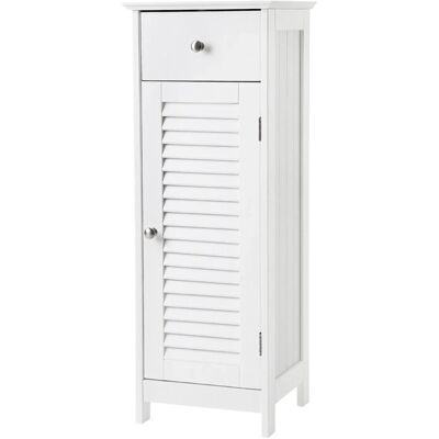 Vasagle Badschrank 30 cm x 32 cm x 87 cm Weiß Vasagle Badschrank 30 cm x 32 cm x 87 cm Weiß