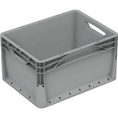 EuroboxSystem Eurobox-System Box Vollwand 40 cm x 30 cm x 22 cm Grau EuroboxSystem Eurobox-System Box Vollwand 40 cm x 30 cm x 22 cm Grau