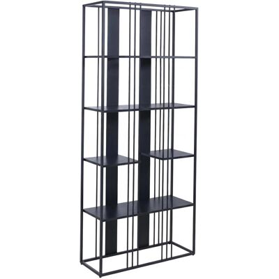 MCW Regal P12 Industrial Metall Melamin 180x80x31cm Schwarz Schwarz MCW Regal P12 Industrial Metall Melamin 180x80x31cm Schwarz Schwarz