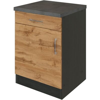 Held Möbel Küchen-Unterschrank Sorrento 50x85x60cm 1 Auszug Wotan.-Graf. Held Möbel Küchen-Unterschrank Sorrento 50x85x60cm 1 Auszug Wotan.-Graf.