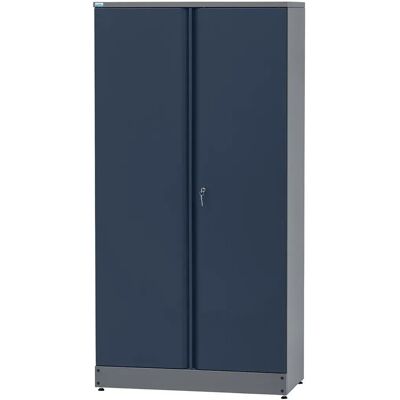 Küpper Materialschrank mit 2 Türen 10 Schubladen 180 cm Dunkelblau Küpper Materialschrank mit 2 Türen 10 Schubladen 180 cm Dunkelblau