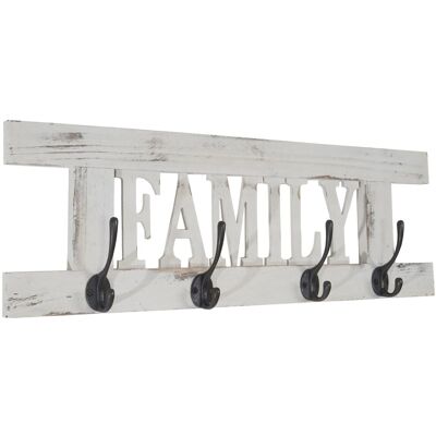 MCW Wandgarderobe C60 Family Shabby-Look Weiß Shabby MCW Wandgarderobe C60 Family Shabby-Look Weiß Shabby