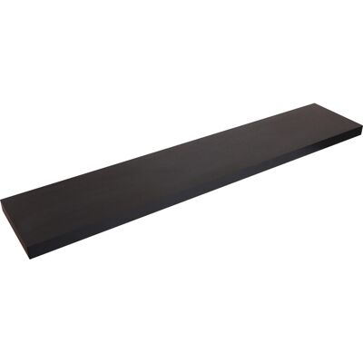 Wandregal Carlton 120 cm x 24 cm x 3,8 cm Schwarz Wandregal Carlton 120 cm x 24 cm x 3,8 cm Schwarz