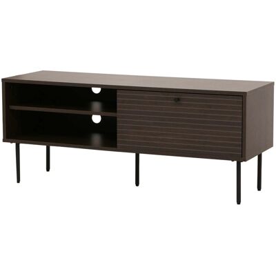 MCW TV-Rack N78 Skandinavischer Stil Metall Holz Melamin 50x120x40cm Dunkelbraun MCW TV-Rack N78 Skandinavischer Stil Metall Holz Melamin 50x120x40cm Dunkelbraun