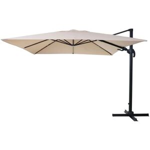 MCW Ampelschirm A96 3x4m Alu Creme ohne Ständer Drehbar MCW Ampelschirm A96 3x4m Alu Creme ohne Ständer Drehbar