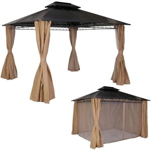 MCW Hardtop Pergola M81 Creme 3,6x3m MCW Hardtop Pergola M81 Creme 3,6x3m