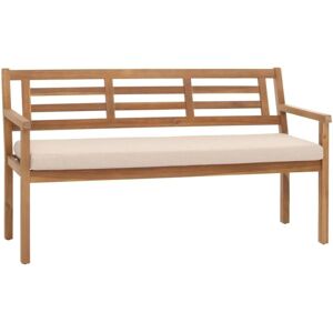 Gartenbank MCW-N47 - Gartenbank, Creme-Beige - Gartenmöbel Gartenbank MCW-N47 - Gartenbank, Creme-Beige - Gartenmöbel