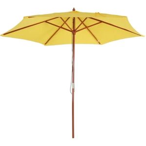 MCW Sonnenschirm Lissabon Ø 3m Gelb MCW Sonnenschirm Lissabon Ø 3m Gelb