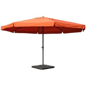 MCW Sonnenschirm Carpi Pro Ø5m Terracotta mit Ständer MCW Sonnenschirm Carpi Pro Ø5m Terracotta mit Ständer