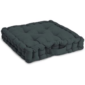 Beautissu Mila Stuhlkissen 50x50x10cm Anthrazit Beautissu Mila Stuhlkissen 50x50x10cm Anthrazit