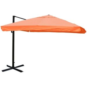 MCW Ampelschirm A96 3x4m Alu Flap Terracotta ohne Ständer Drehbar MCW Ampelschirm A96 3x4m Alu Flap Terracotta ohne Ständer Drehbar