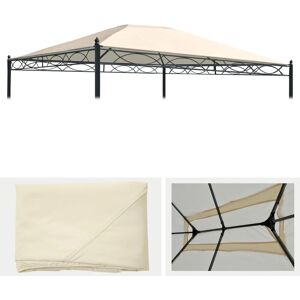 MCW Ersatzbezug Für Dach Pergola Calpe 4x3m Creme MCW Ersatzbezug Für Dach Pergola Calpe 4x3m Creme