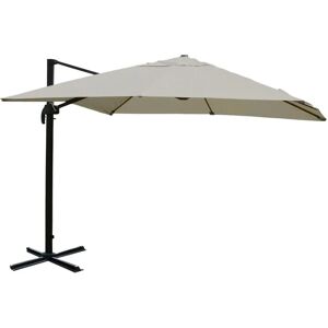 MCW Ampelschirm A96 3x4m Alu/Stahl Creme-Grau ohne Ständer MCW Ampelschirm A96 3x4m Alu/Stahl Creme-Grau ohne Ständer