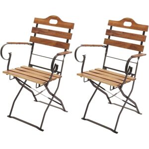 MCW Biergartenstuhl J40 2er Set Naturfarben MCW Biergartenstuhl J40 2er Set Naturfarben