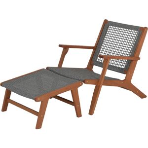 Acamp Relax-Chair Bangkok Teak-Grau FSC® Acamp Relax-Chair Bangkok Teak-Grau FSC®