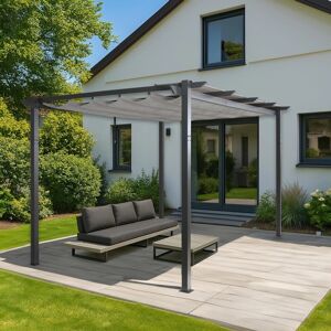 MCW Pergola N93 Grau 3x4m MCW Pergola N93 Grau 3x4m